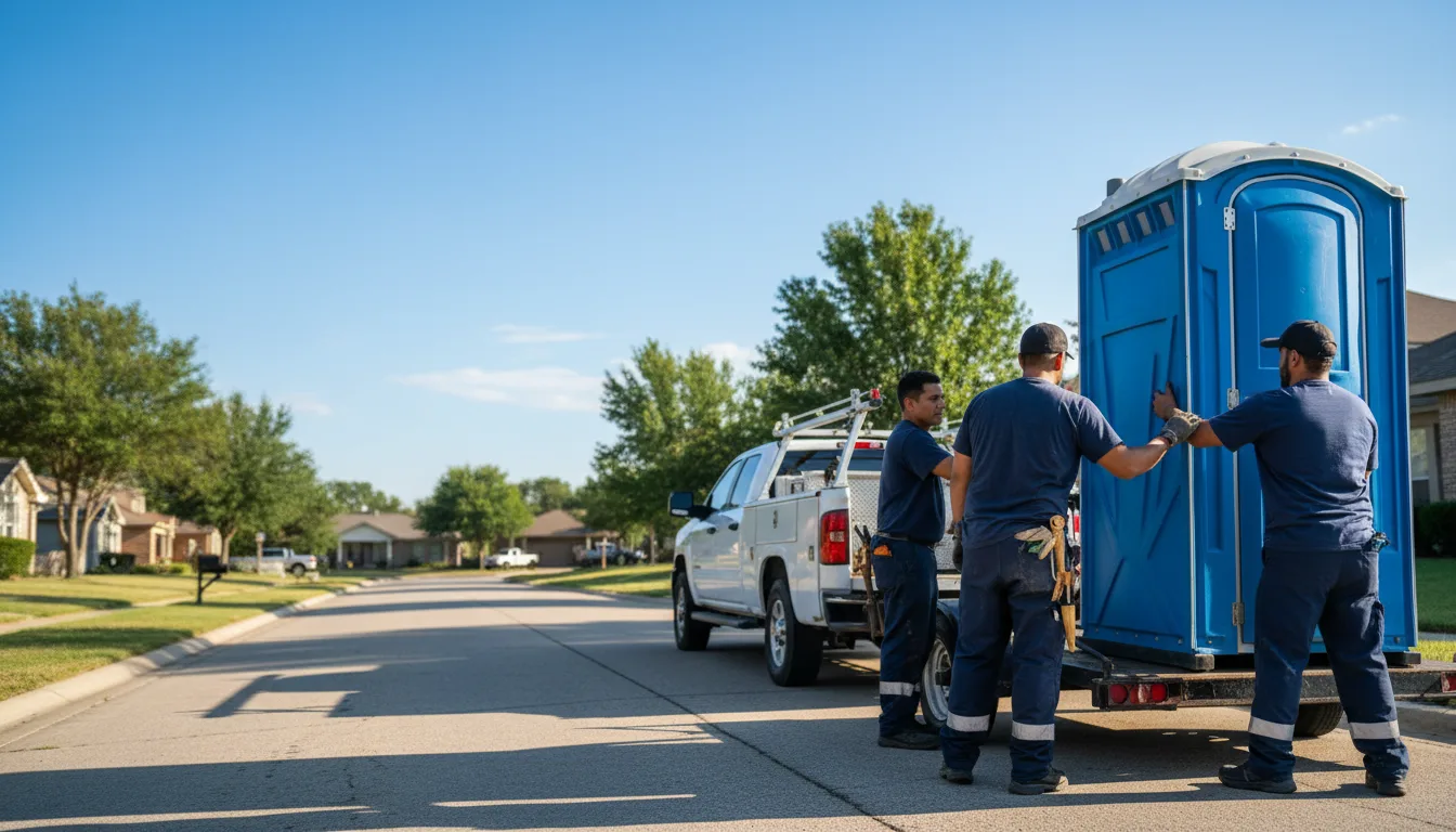 Portable Toilet Rental in Anderson, CA near me
